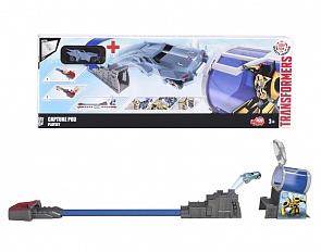 Трек с ловушкой из серии Трансформеры с машинкой Steel Jaw, 7 см. (Dickie, 3118004)